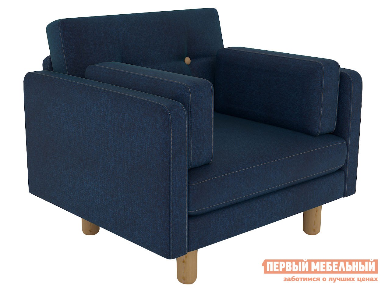 Кресло  Ингвар Деним, велюр