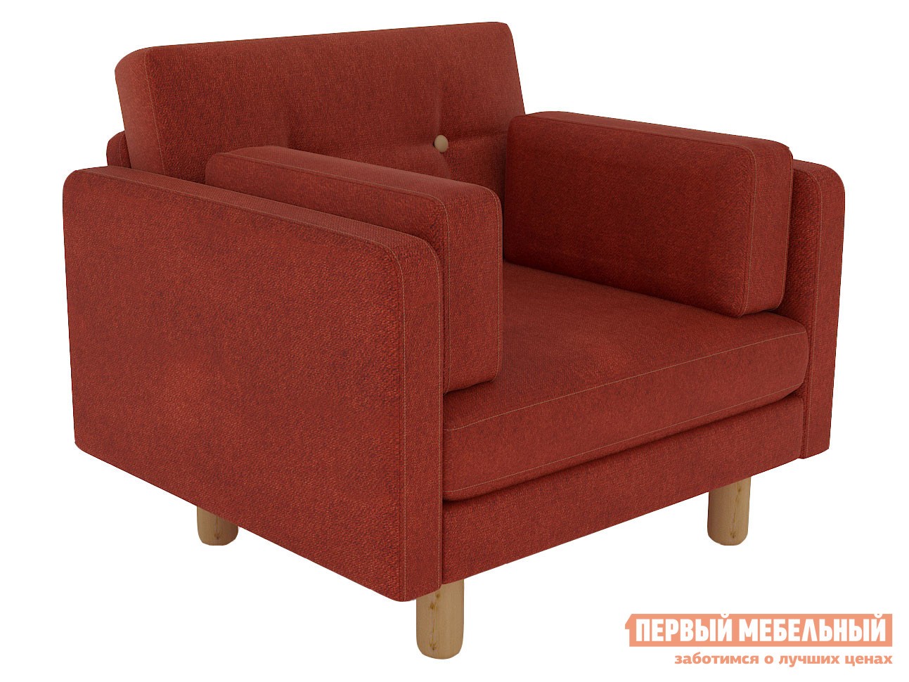 Кресло  Ингвар Охра, велюр