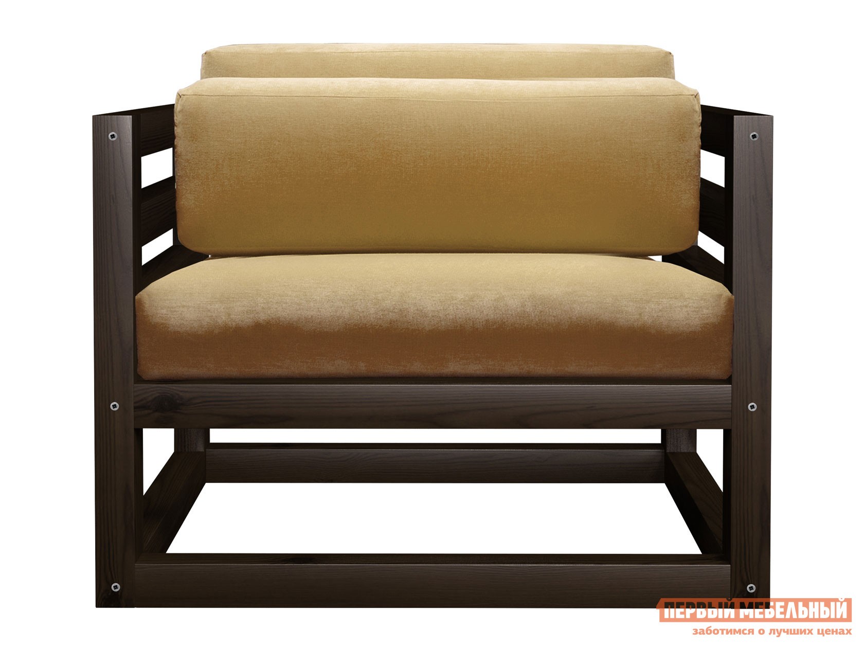 Кресло  Магнус Венге, Бежевый, вельвет