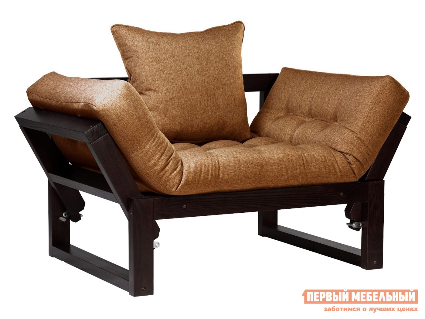 Кресло  Амбер Венге, Коричневый, рогожка