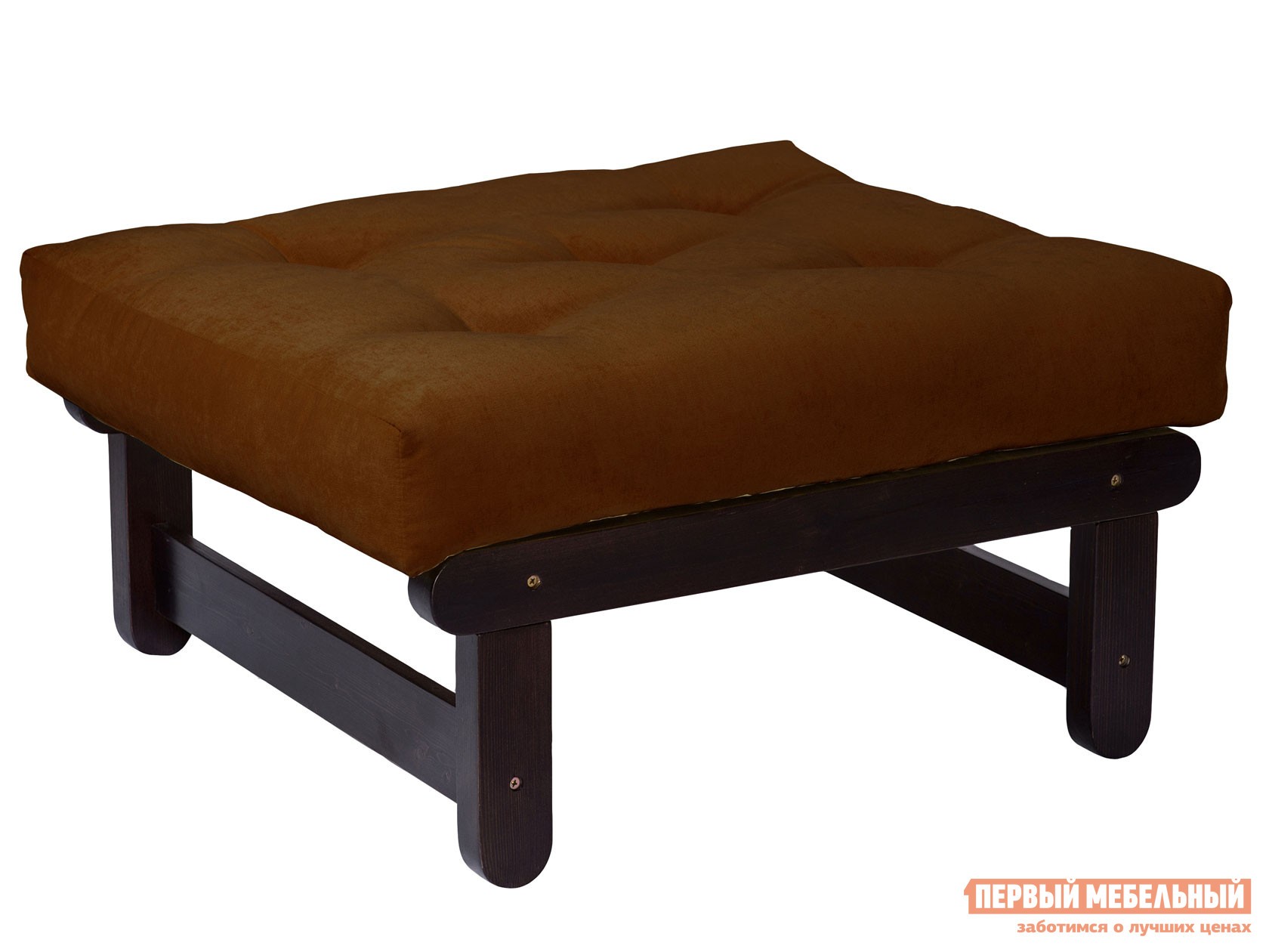 Пуфик  Сламбер П Венге, Коричневый, вельвет