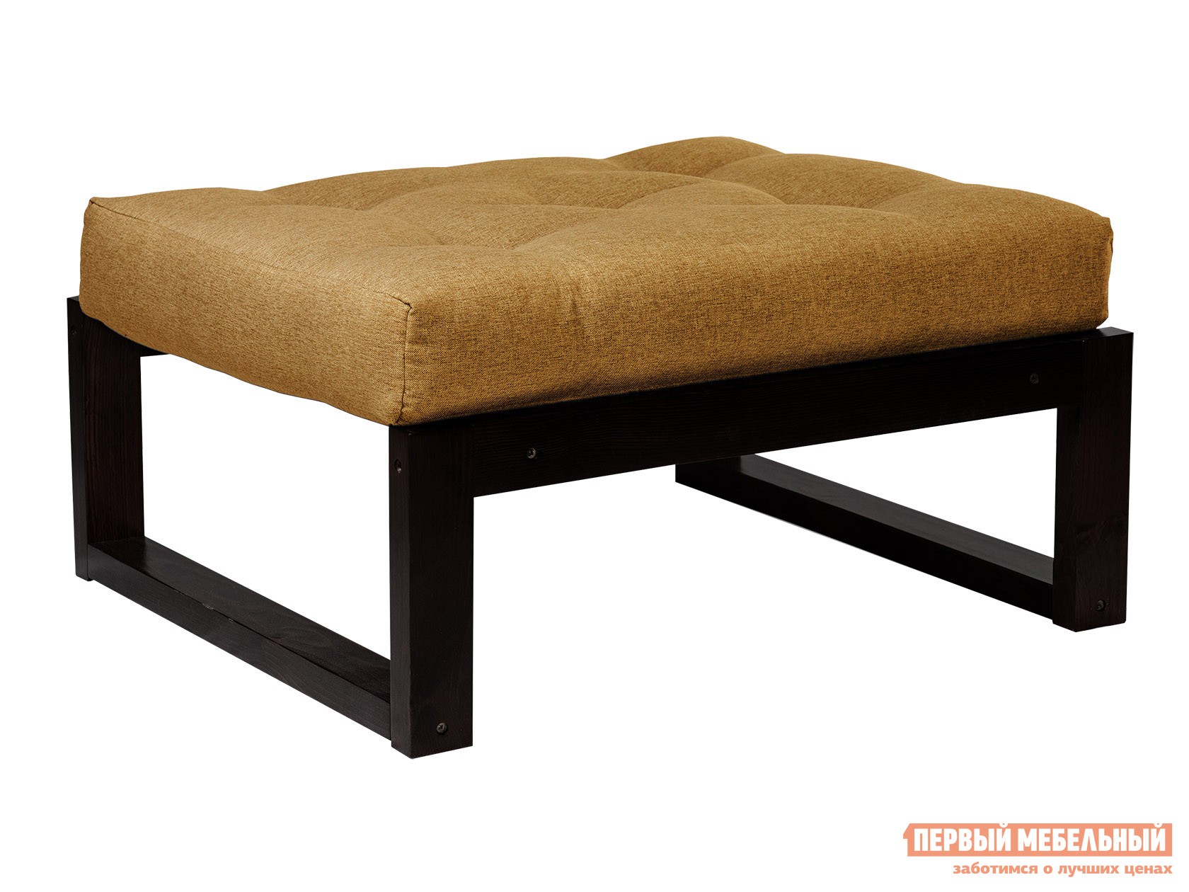 Пуфик  Амбер П Коричневый, рогожка, Венге