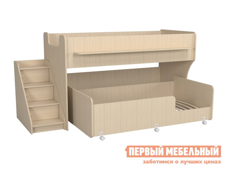 Кровать-чердак  Минки Дуб млечный