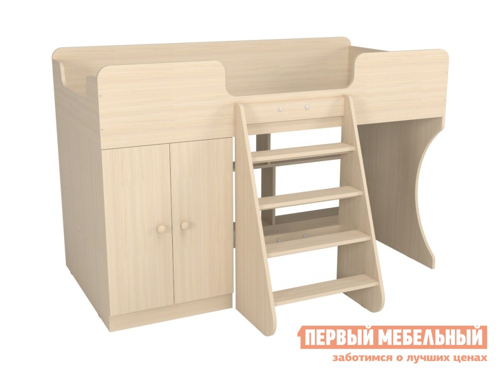 Кровать-чердак  Чарни Дуб млечный