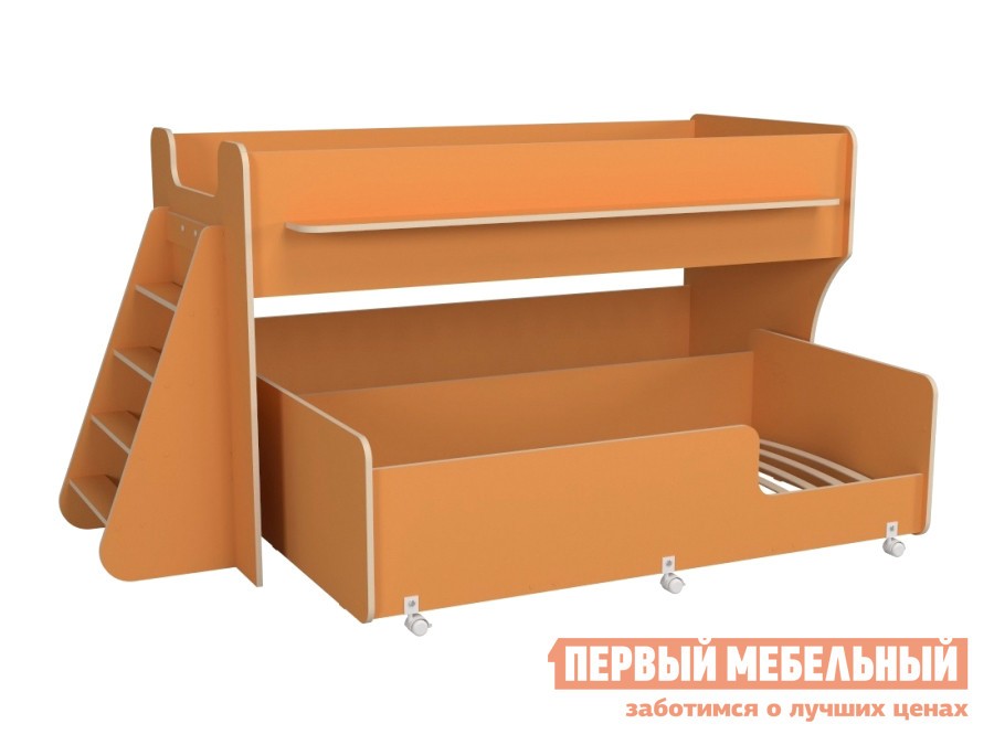 Кровать-чердак  Ларни Оранжевый