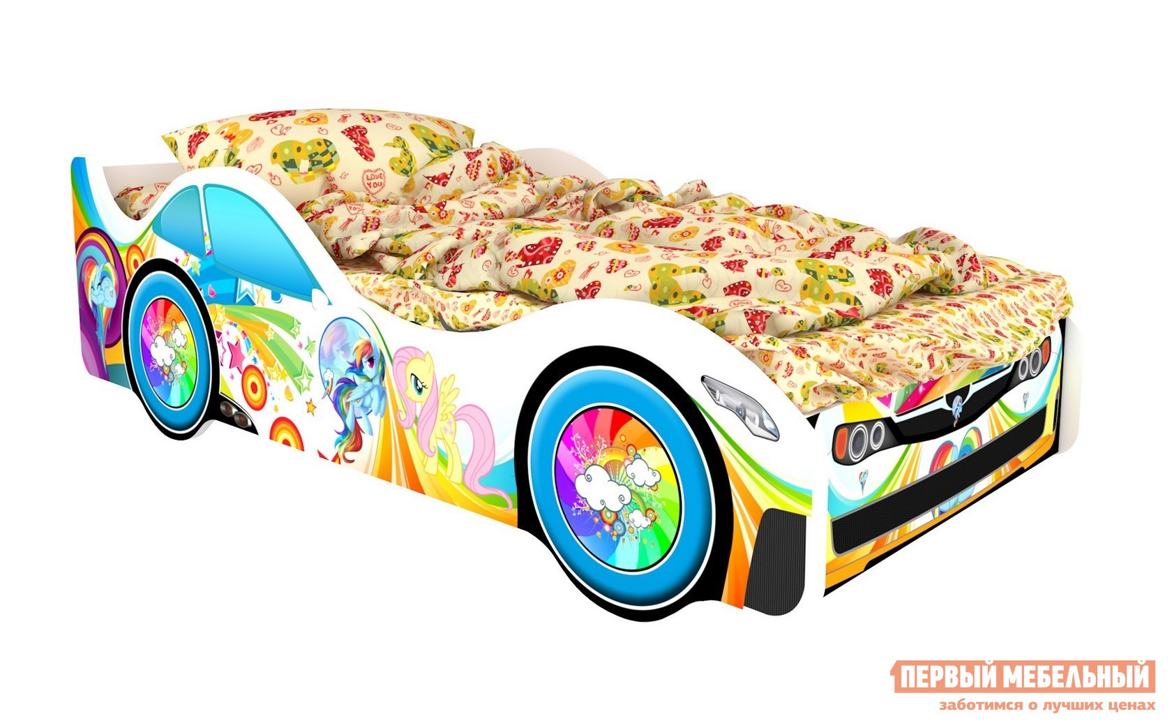 Кровать-машина  Город Белый (Монако), Без подсветки