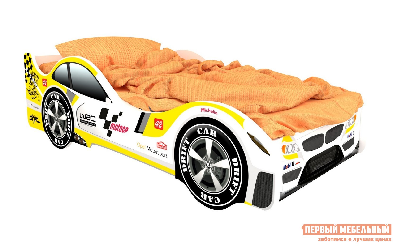 Кровать-машина  Город Желтый (Сочи), Без подсветки