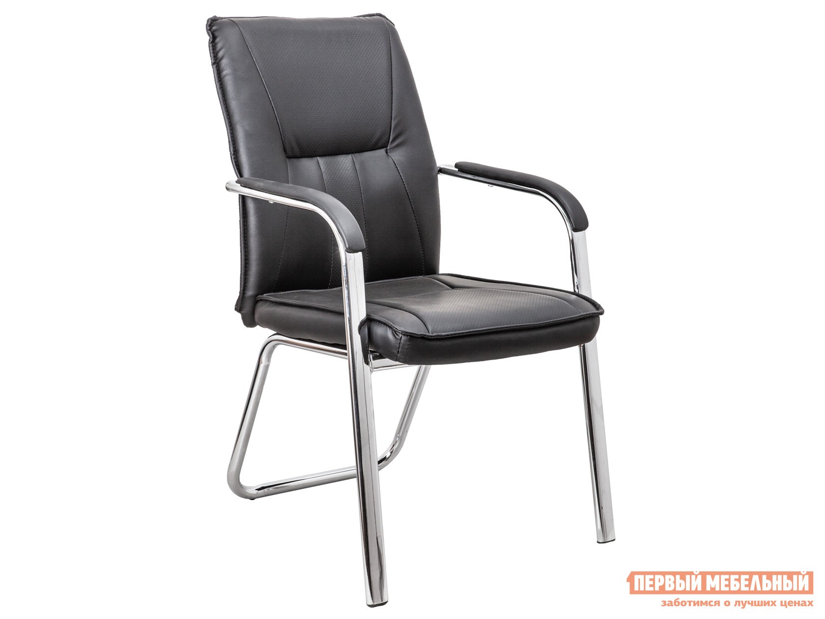 Офисный стул  OSCAR Черный, экокожа