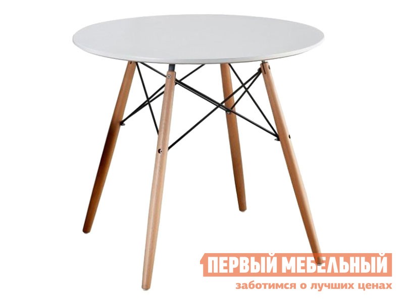 Кухонный стол  LEILA Бук / Белый