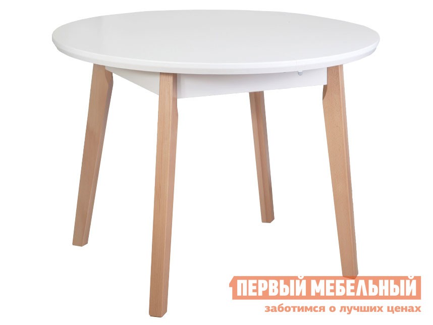 Кухонный стол  OSLO 4 Бук / Белый