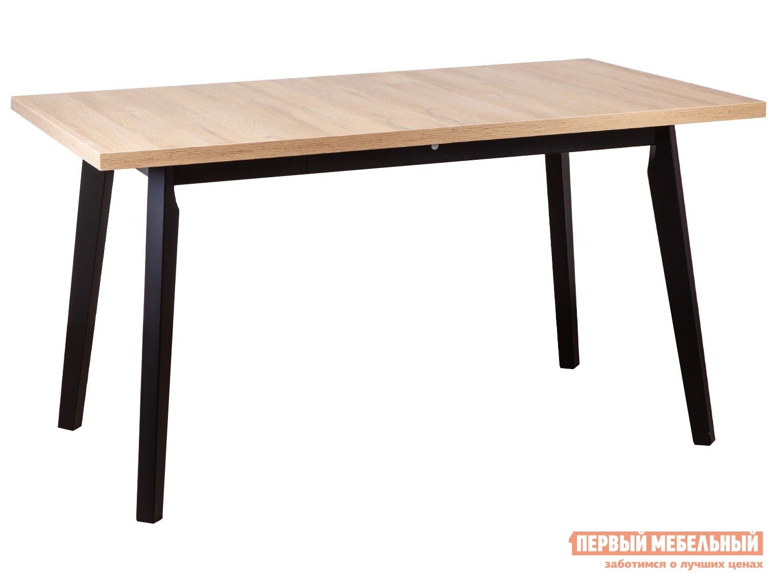 Кухонный стол  OSLO 5 Черный / Дуб Грендсон