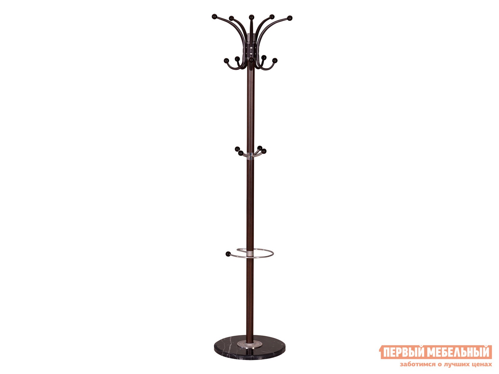 Напольная вешалка  ANTIKA Коричневый / Черный мрамор