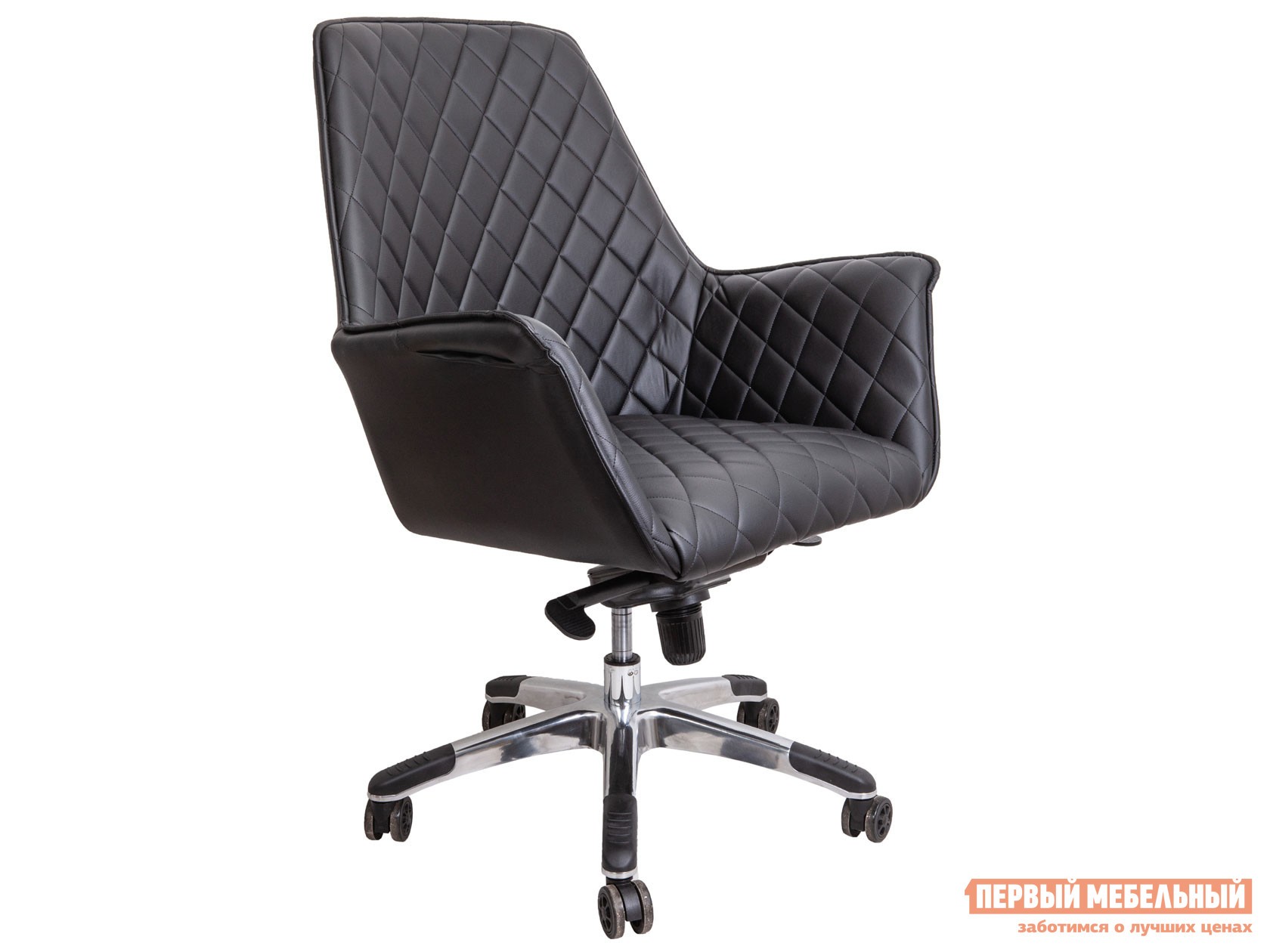 Офисное кресло  MELODY Черный, экокожа