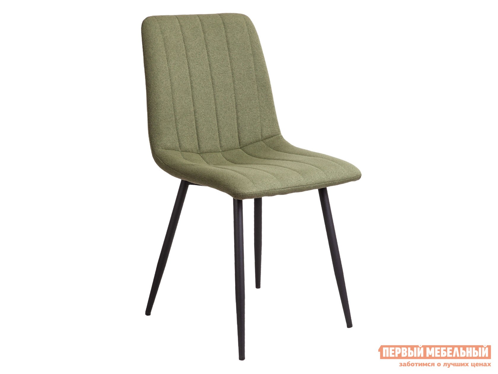 Стул  Солар Зеленый, рогожка / Черный