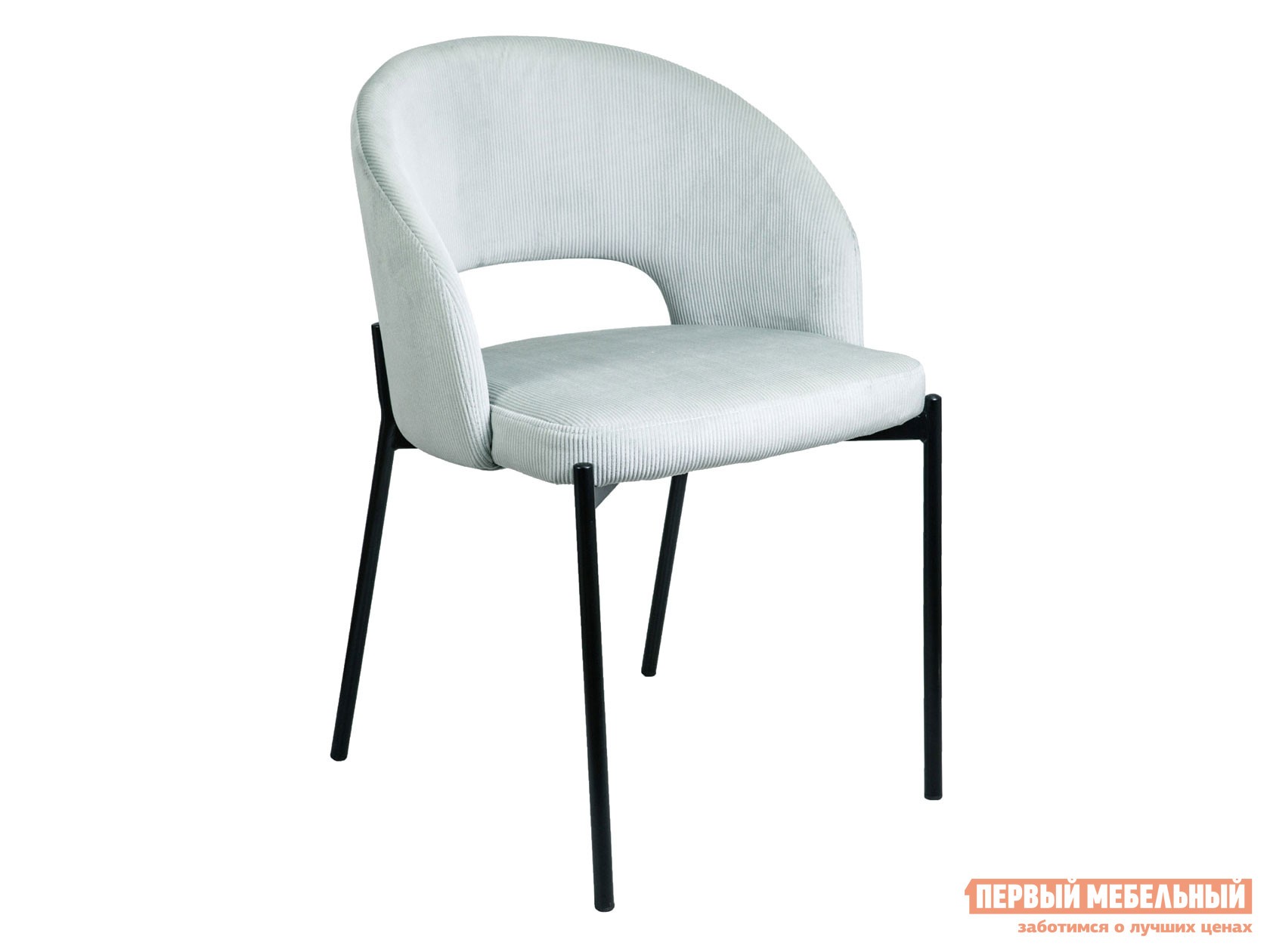 Стул  Элса Светло-зеленый, велюр / Черный