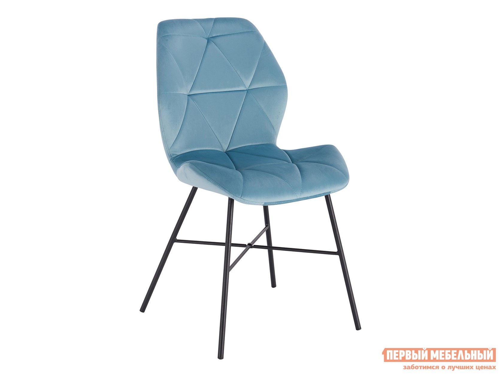 Стул  Пико Голубой, велюр