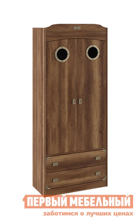 Детский шкаф  Навигатор Дуб Каньон, С иллюминатором