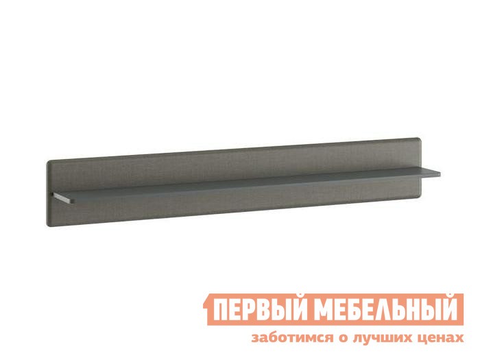 Настенная полка  Наоми Фон серый / Джут