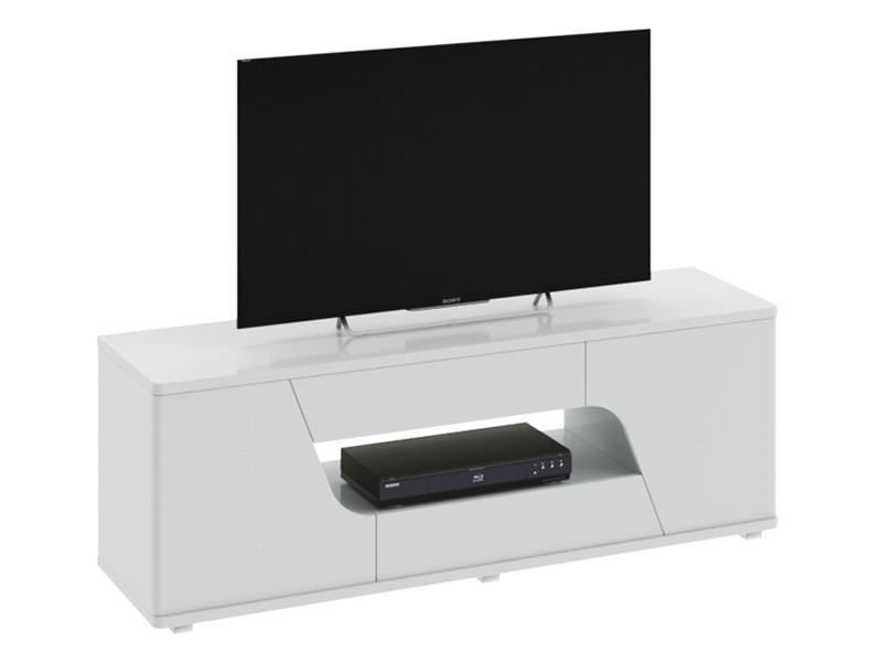 ТВ-тумба  Даймонд 140 Белый глянец