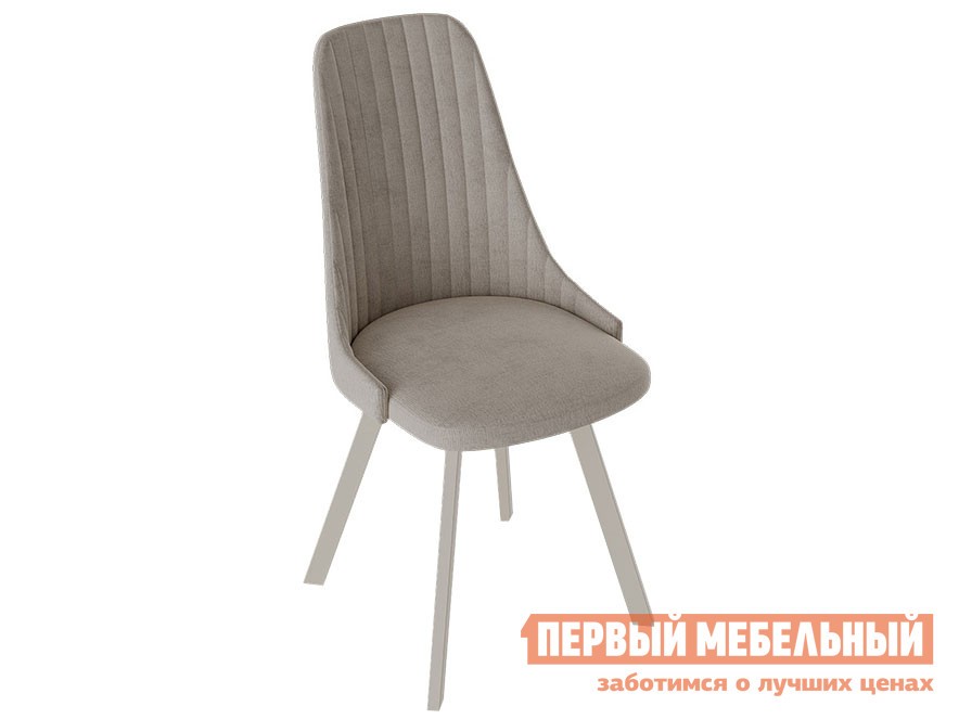 Стул  Франк Паук 3 Капучино матовый / Бежевый микровелюр