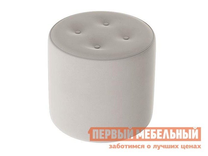 Пуфик  Арни Бежевый, велюр