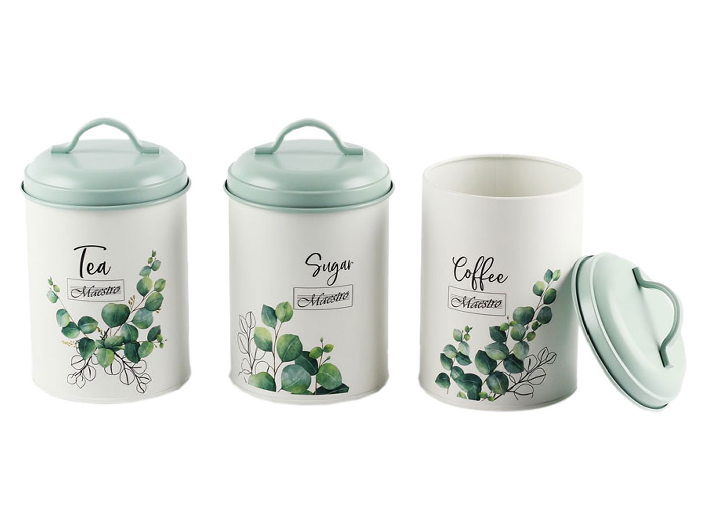 Емкость для хранения  MR-1773-3CS Эвкалипт, металл