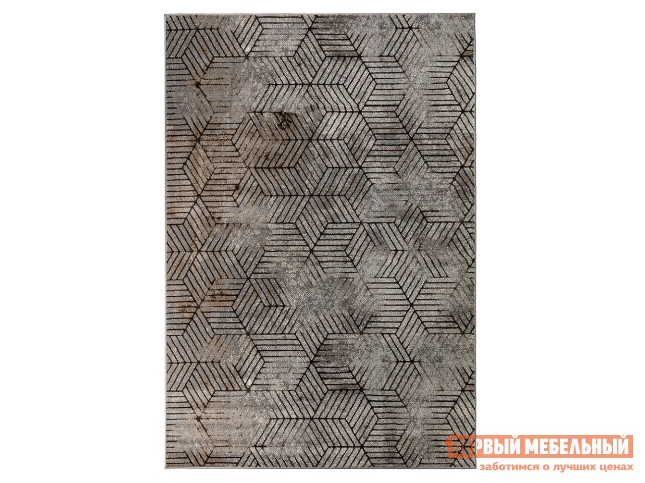 Ковер  Twist Pautina 800 х 1500 мм, Серый, 24036/160