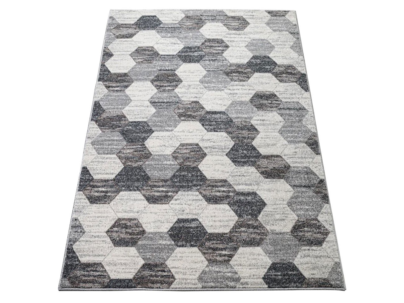 Ковер  Beenom Comb Серый, 125-10041