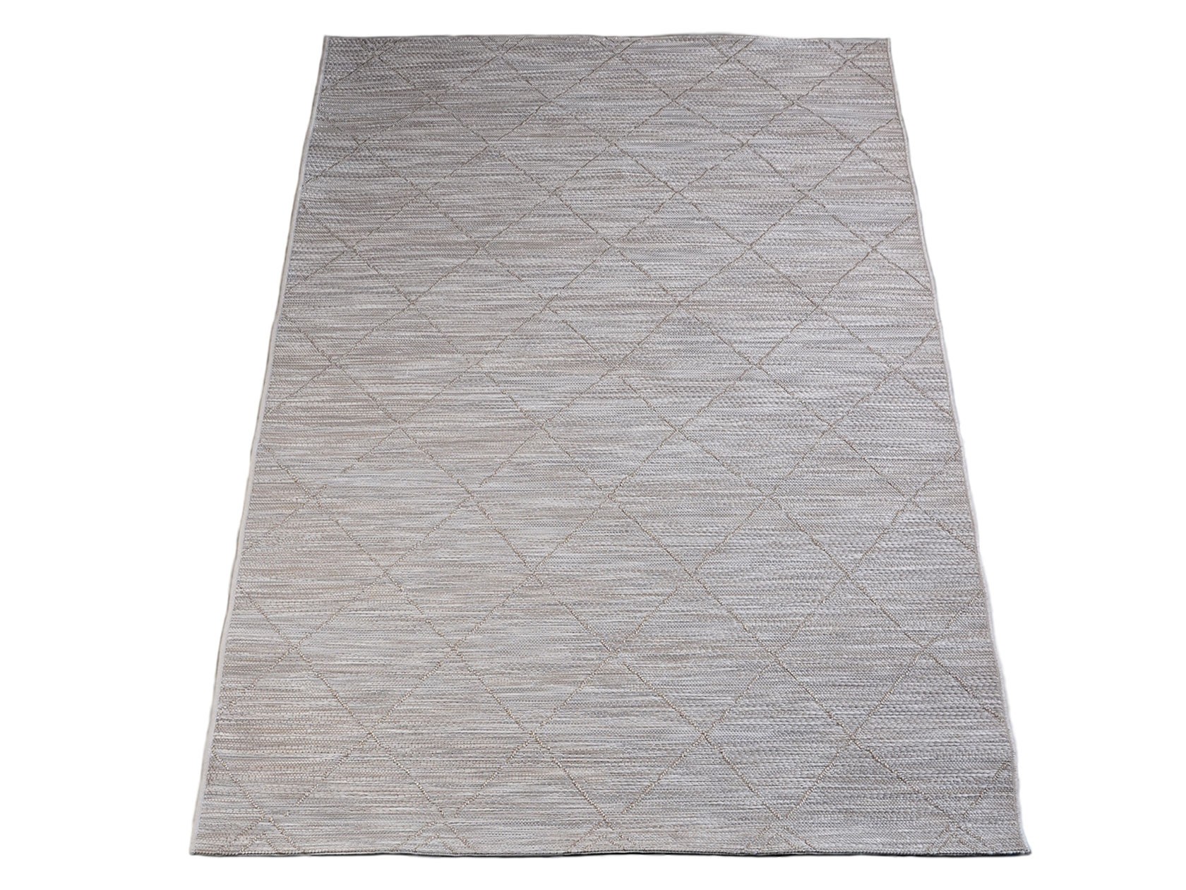 Ковер  Mira Rhombus Серый, 55-29513, 1600 х 2300 мм
