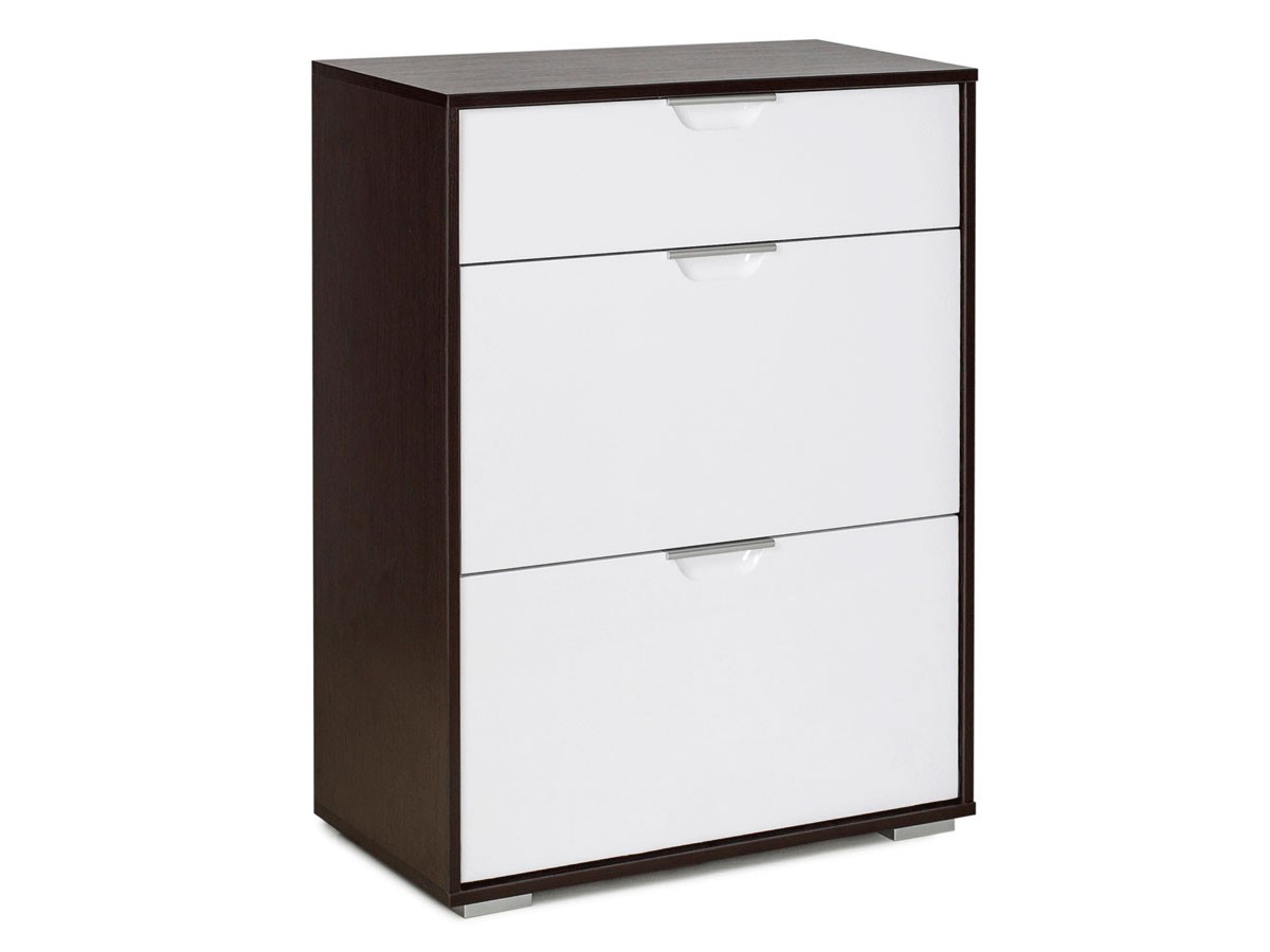 Обувница  Nova-2 Венге / Белый глянец