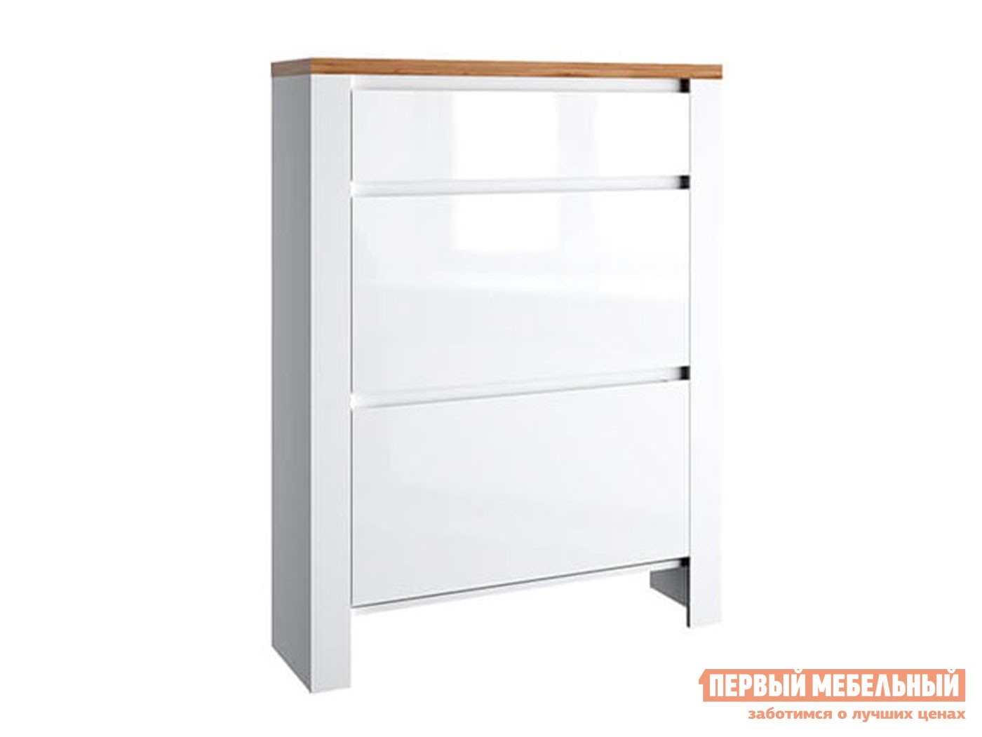 Обувница  Таурус Белый / Дуб вотан