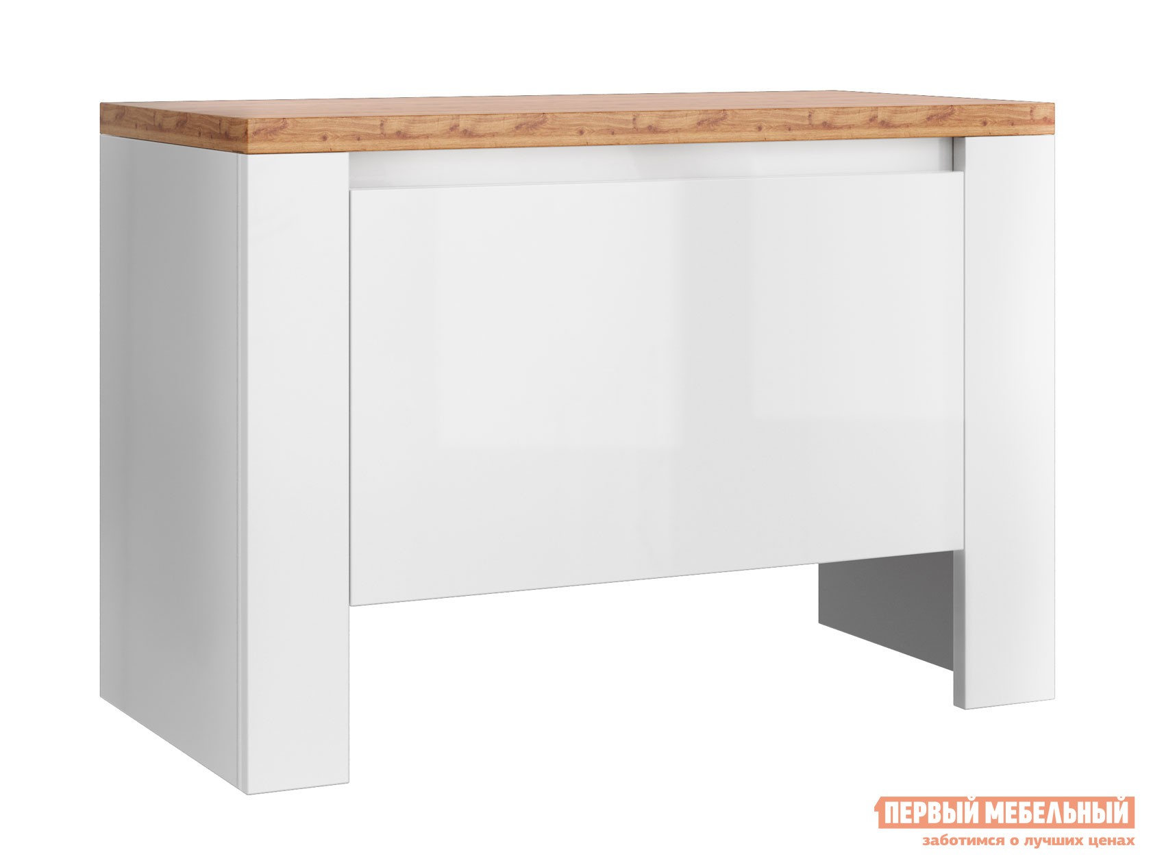 Обувница  малая Таурус Белый / Дуб вотан