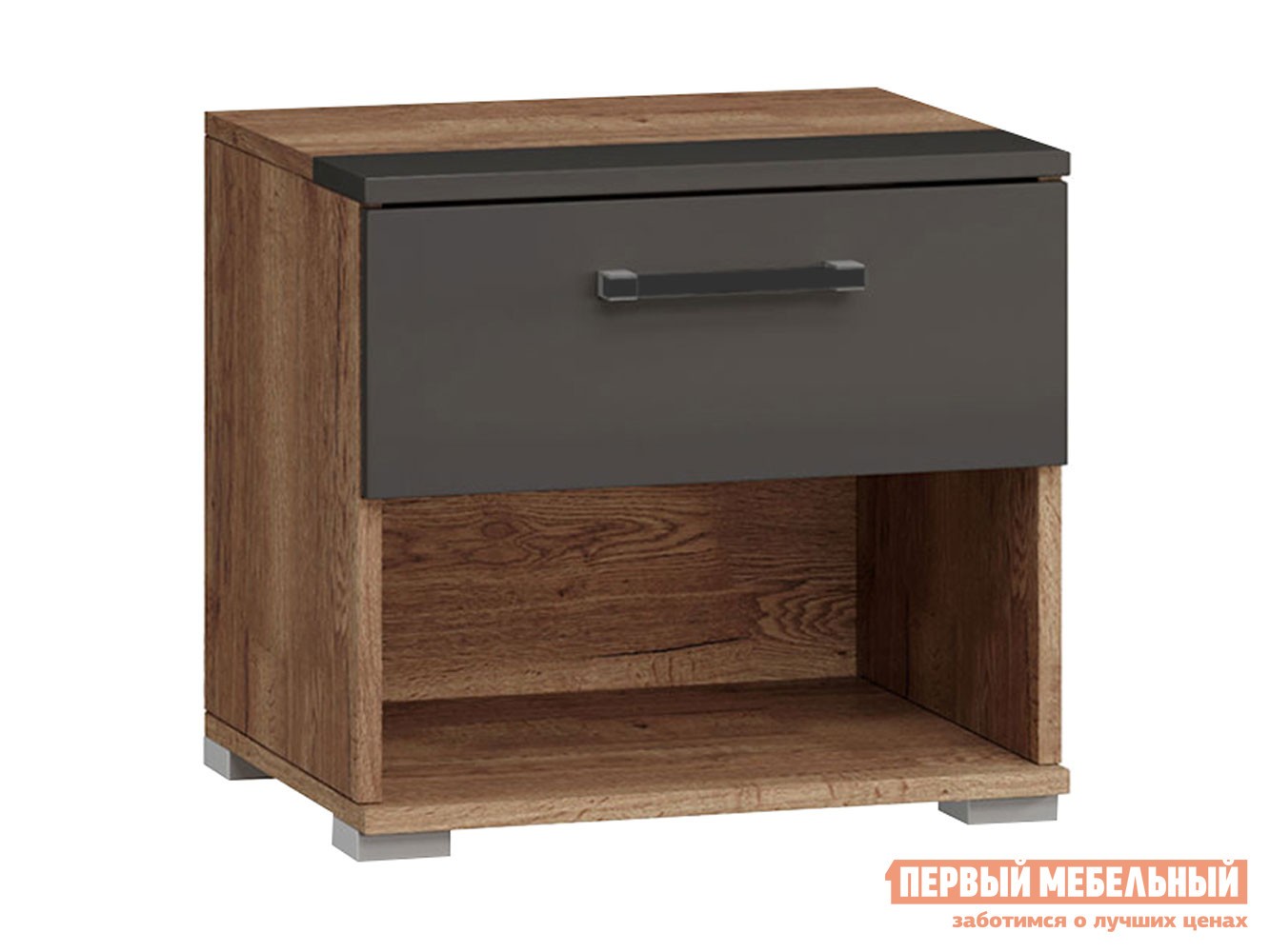 Обувница  Ханна ПХ-7 Дуб Галифакс Табак / Серый