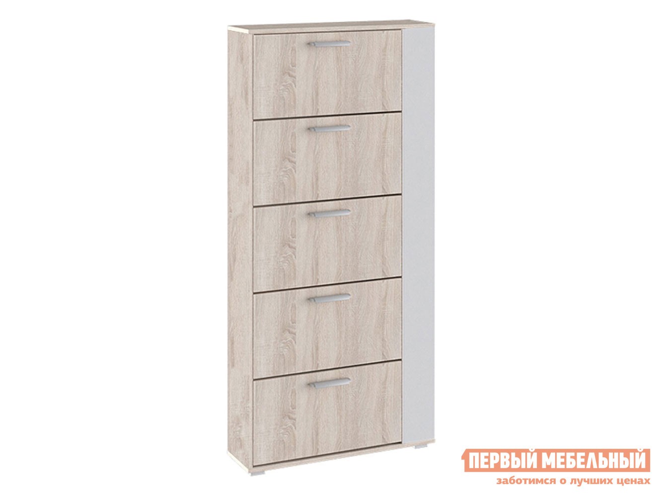 Обувница  Эрика Дуб Сонома / Белый ясень