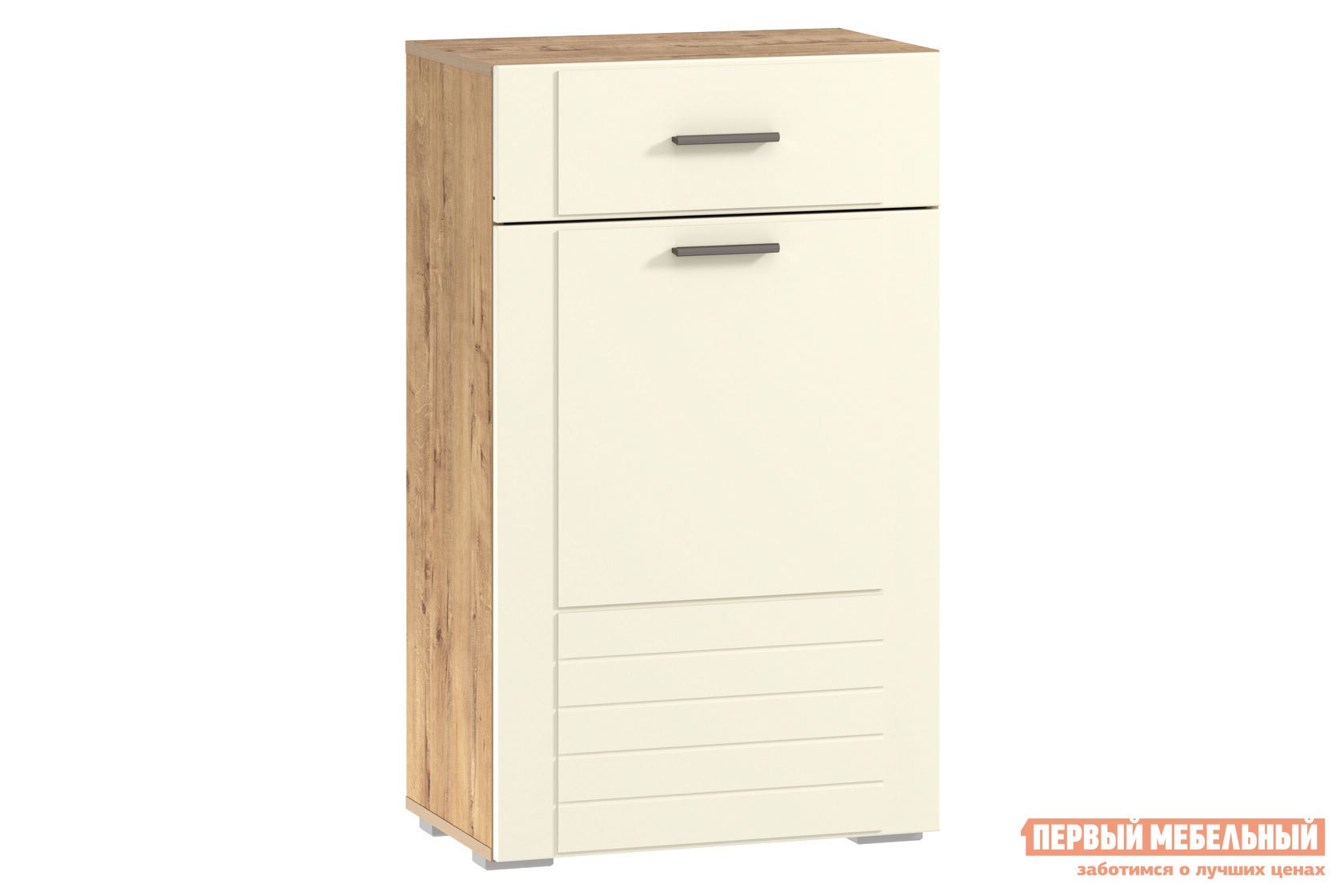 Обувница  Ливорно Дуб бунратти / Софт панакота, Левая