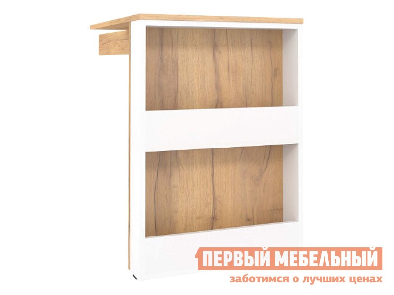 Детский компьютерный стол  Лойс 86 Дуб золотистый / Белый