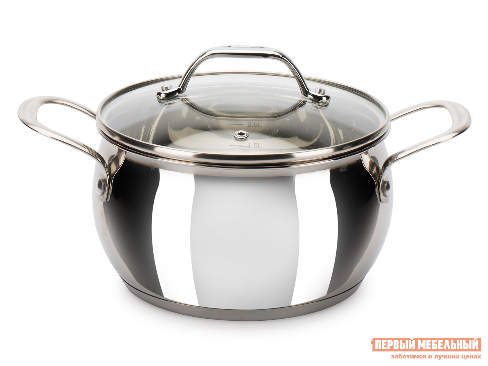Кастрюля  Iconic 4 л Серебристый