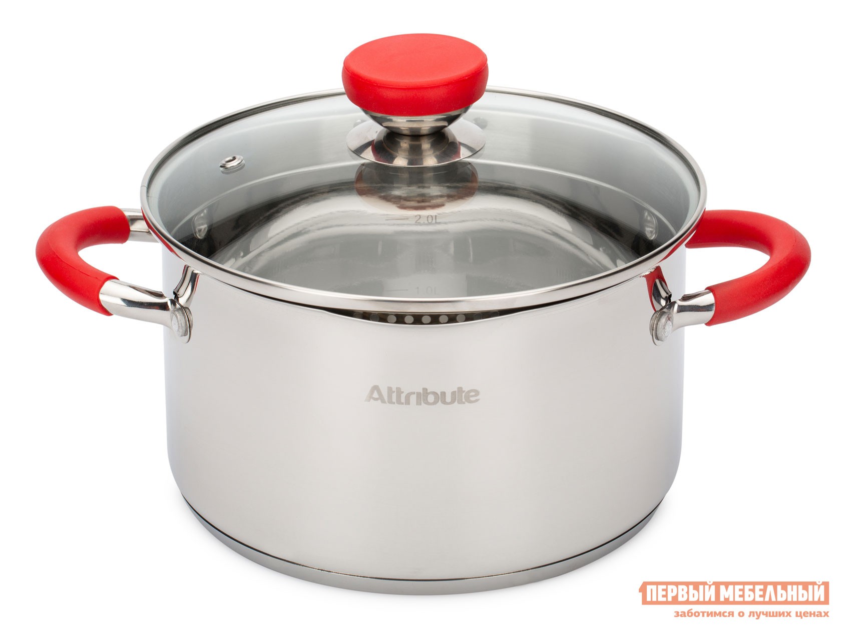 Кастрюля  Azimut 3,3 л Серебристый