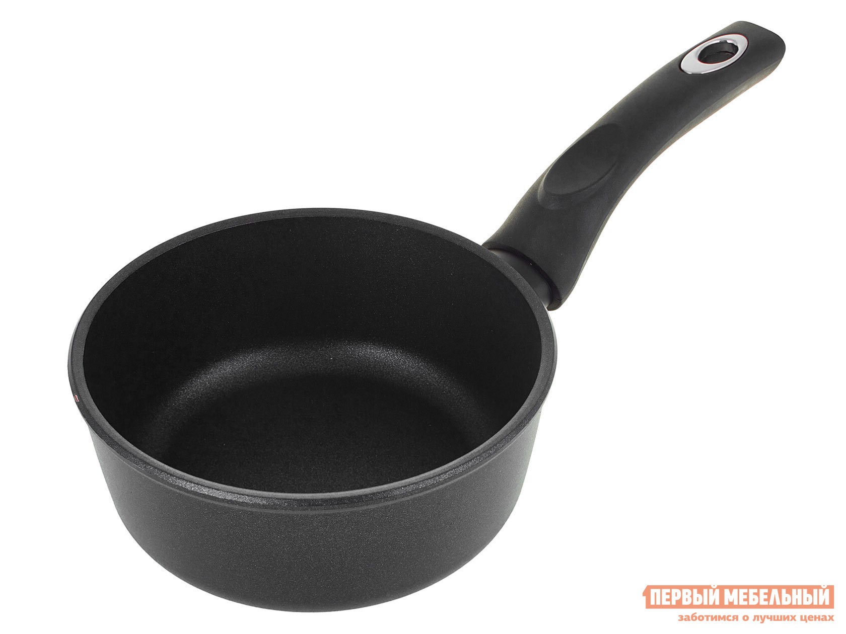 Кастрюля  Комфорт 1 л Черный, литой алюминий