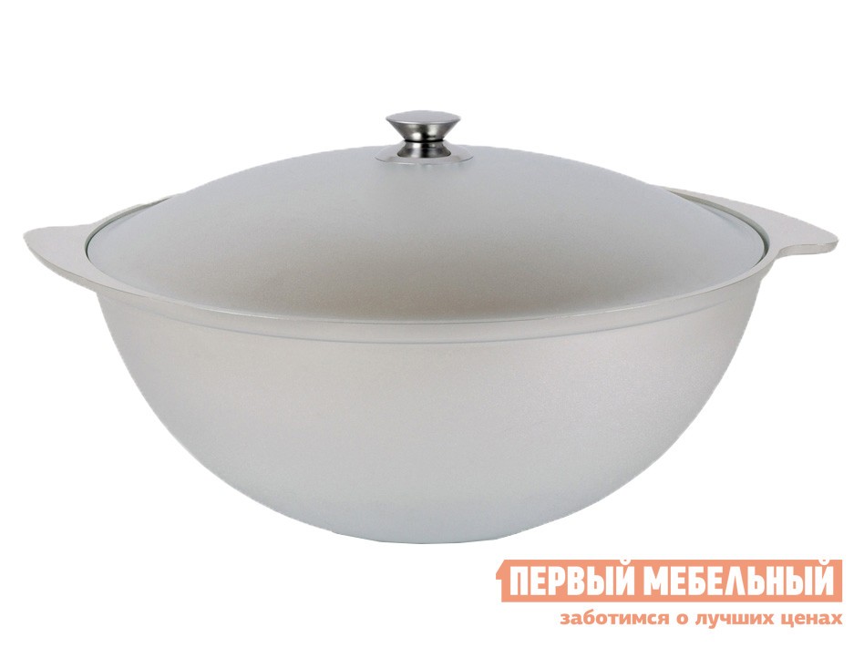 Кастрюля  Казан для плова 7 л Металлик, алюминий