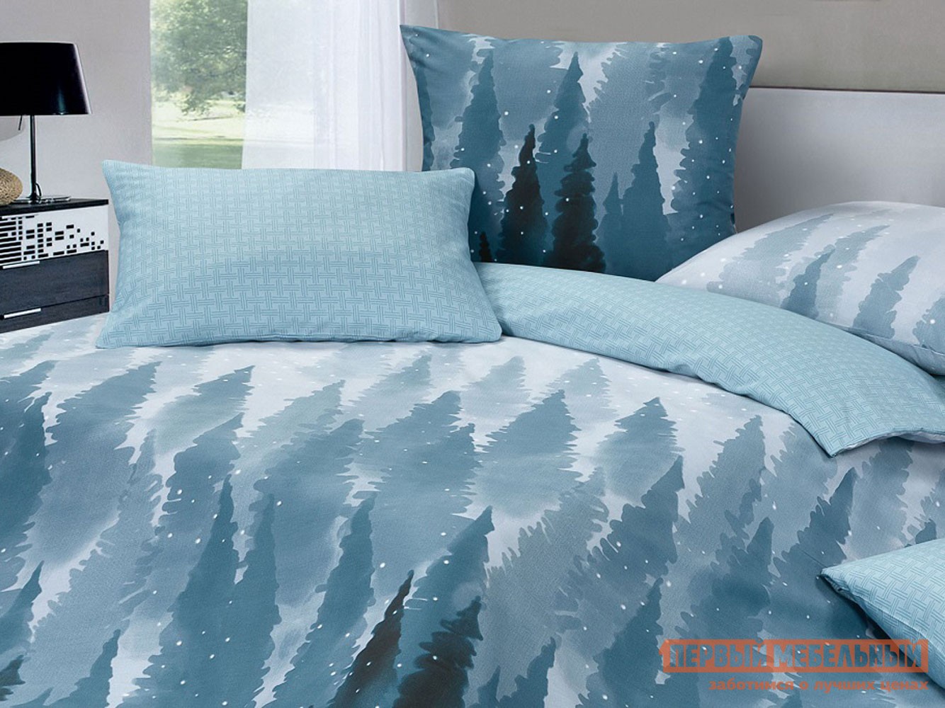 Комплект постельного белья  Эколайн Полутороспальный, Эколайн, сатин