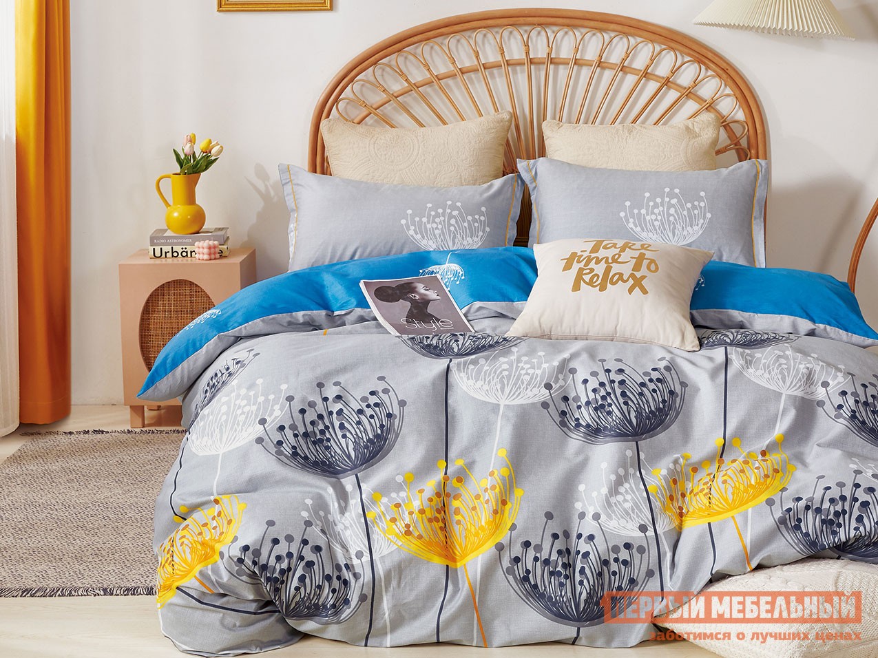 Комплект постельного белья  Тильда Тильда, сатин, Полутороспальный