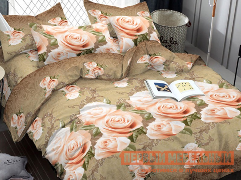 Комплект постельного белья  Филис Филис, полиэстер, Евро