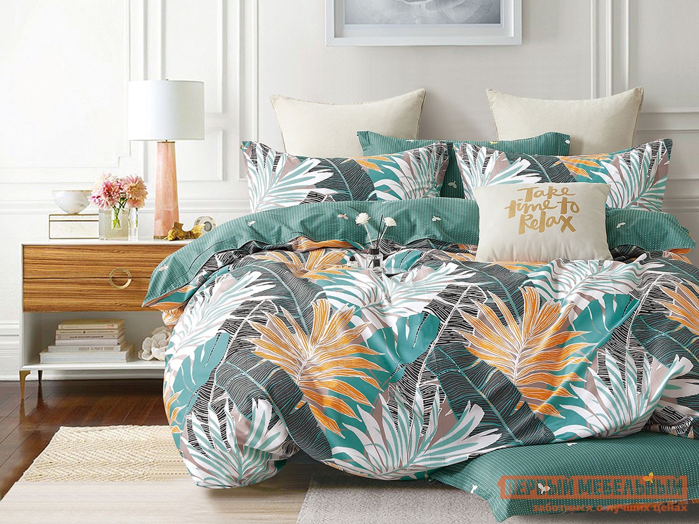 Комплект постельного белья  Ванда Семейный, Ванда, сатин