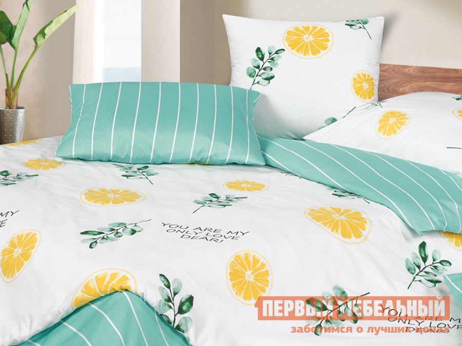 Комплект постельного белья  Оранж Оранж, сатин, Семейный