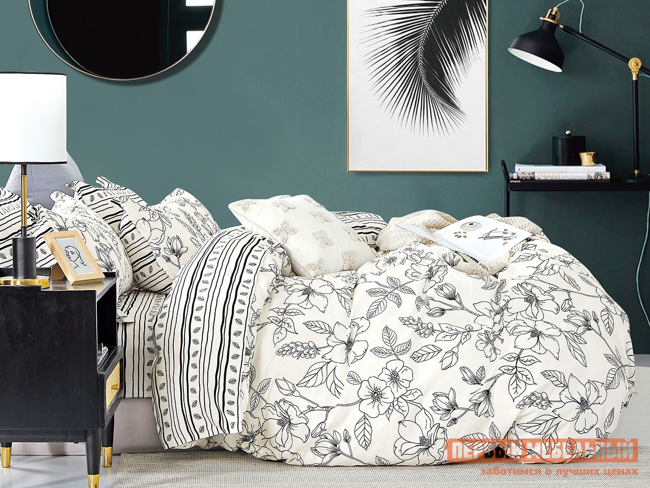 Комплект постельного белья  Юлиа Юлиа, сатин, Полутороспальный