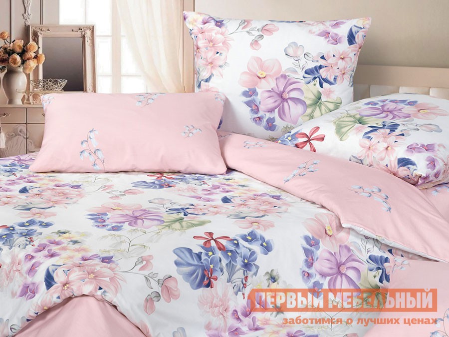 Комплект постельного белья  Букет Букет, сатин, Семейный
