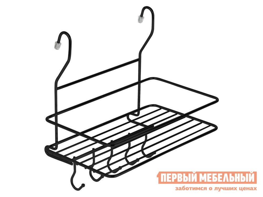 Кухонный органайзер  Айнген Черный матовый, металл