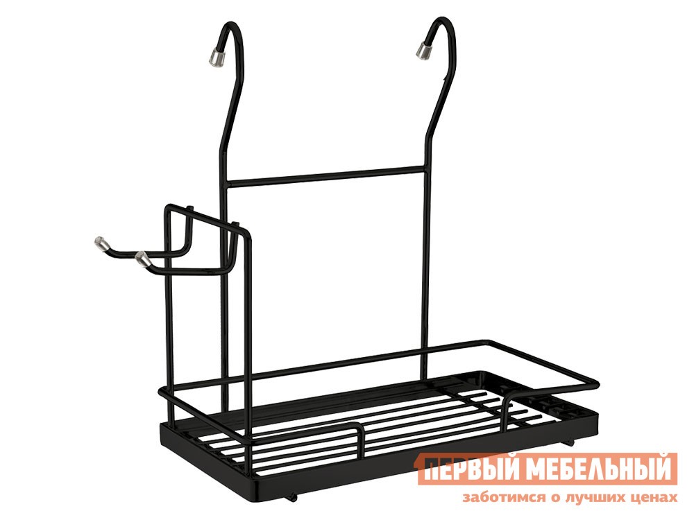 Кухонный органайзер  Трейф Черный матовый, металл