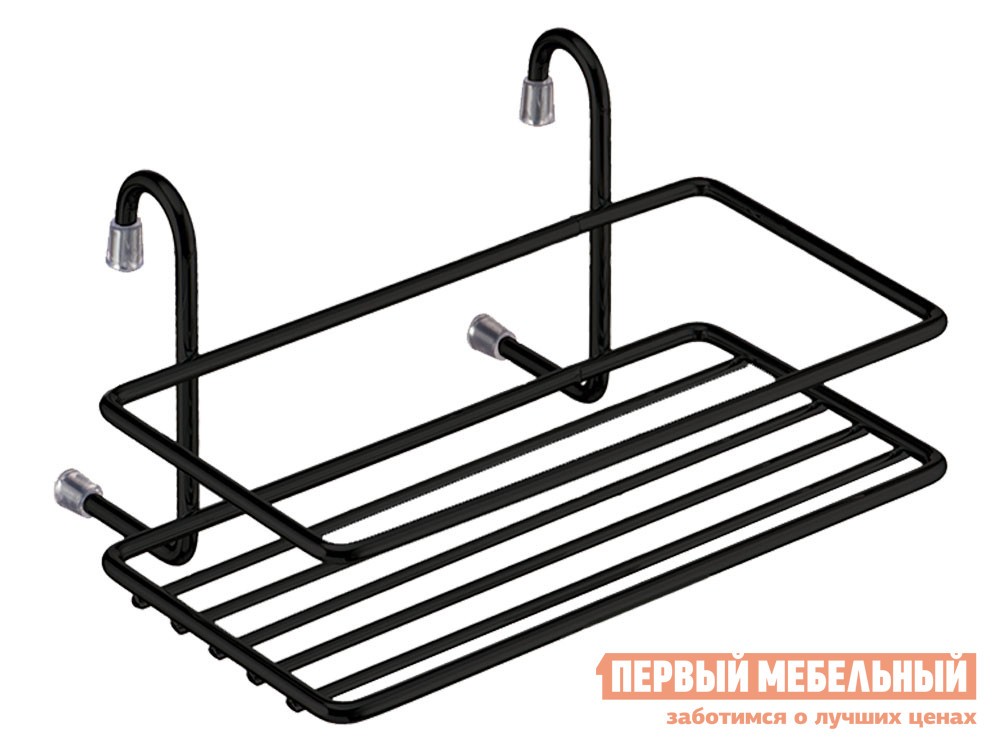 Кухонный органайзер  Элиас Черный матовый, металл